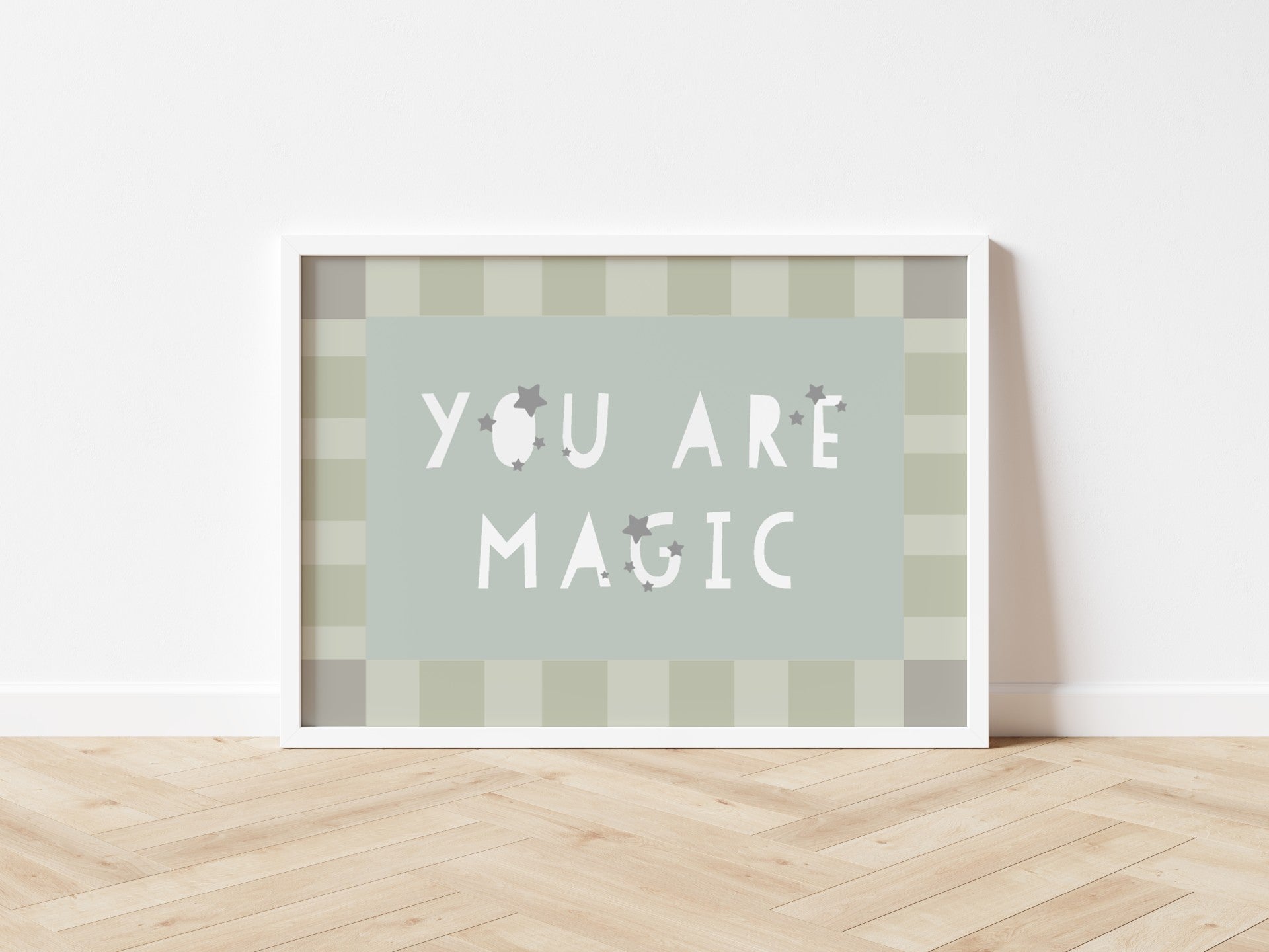 Boys nursery decor. Baby Blue You are Magic Print | nursery print uk, Childrens wall art