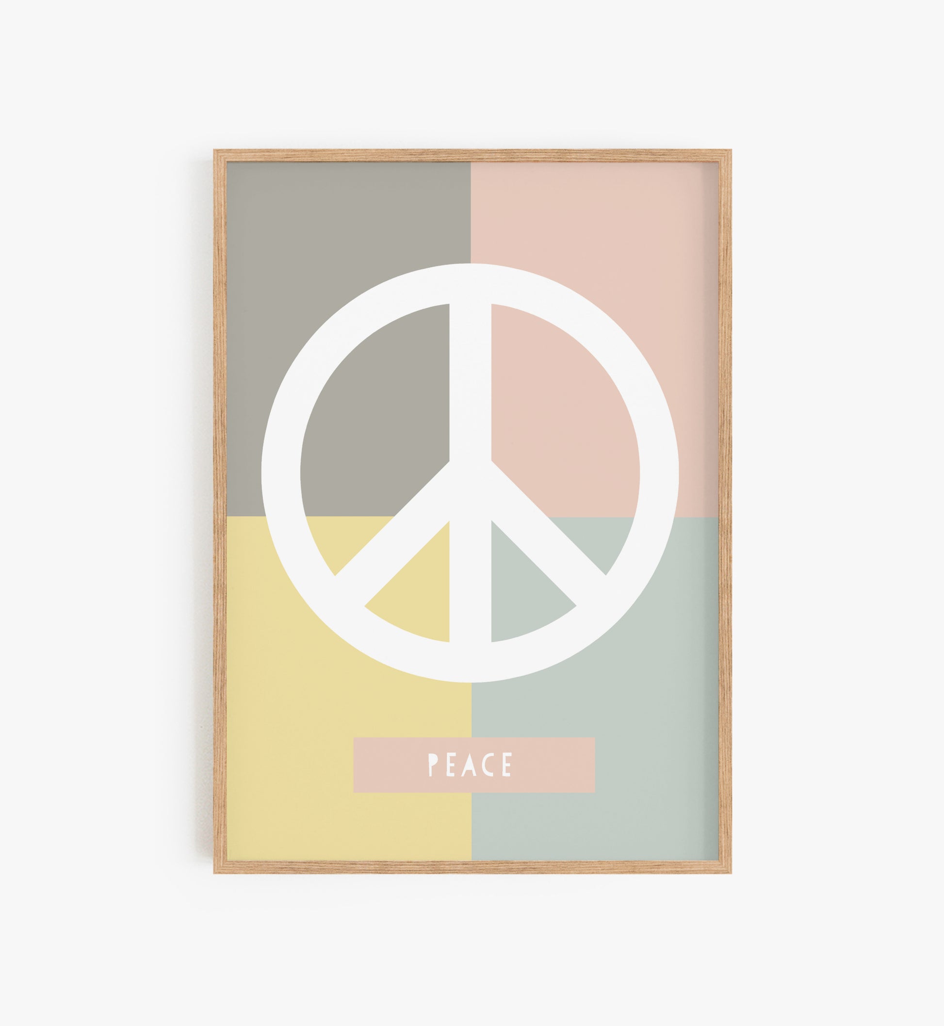 Peace | Colour Block - Afternoon Tea