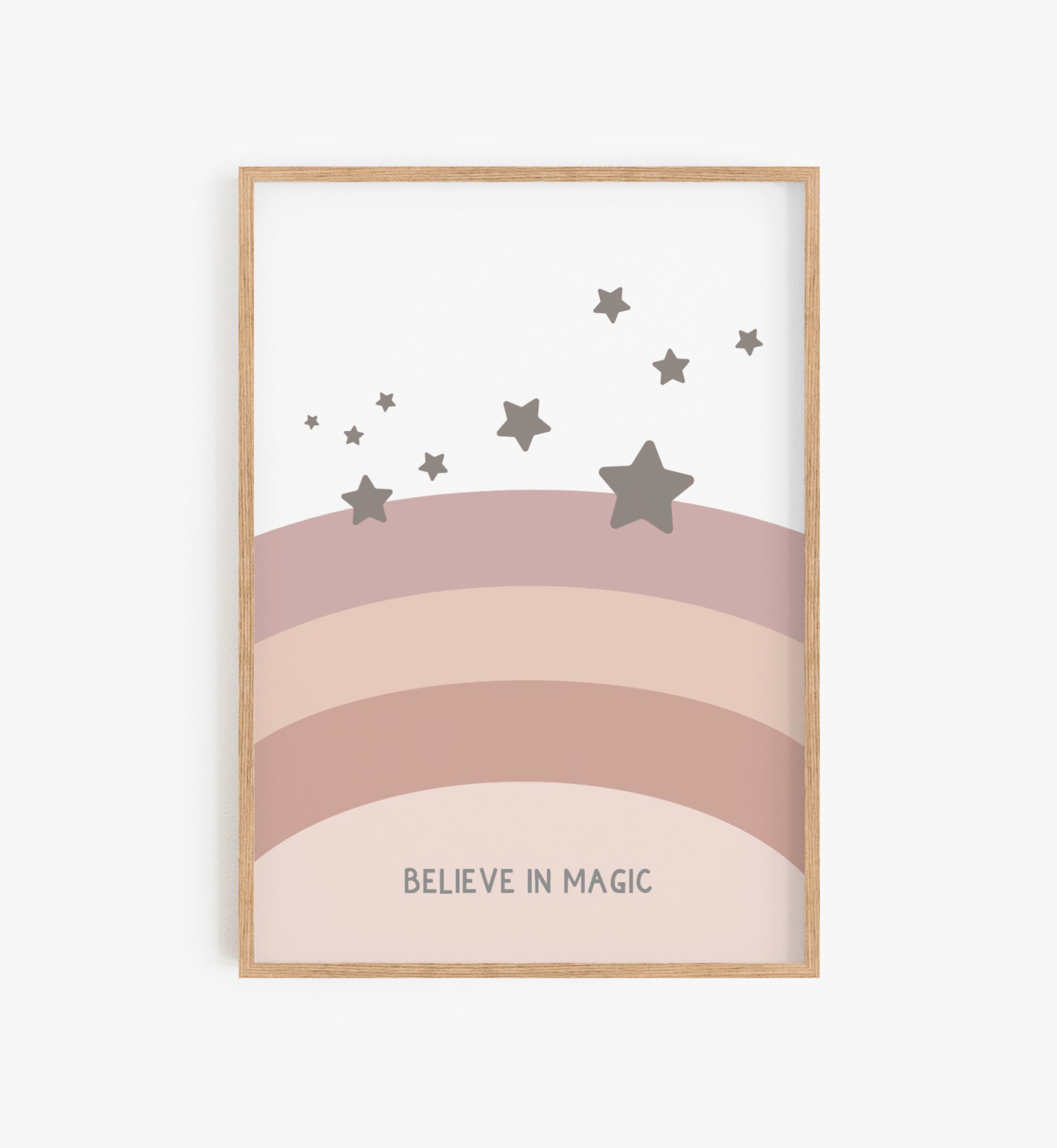 Believe in magic quote print | Rainbow prints | Rainbow décor | Rainbow wall art Rainbow Prints | Rainbow wall art