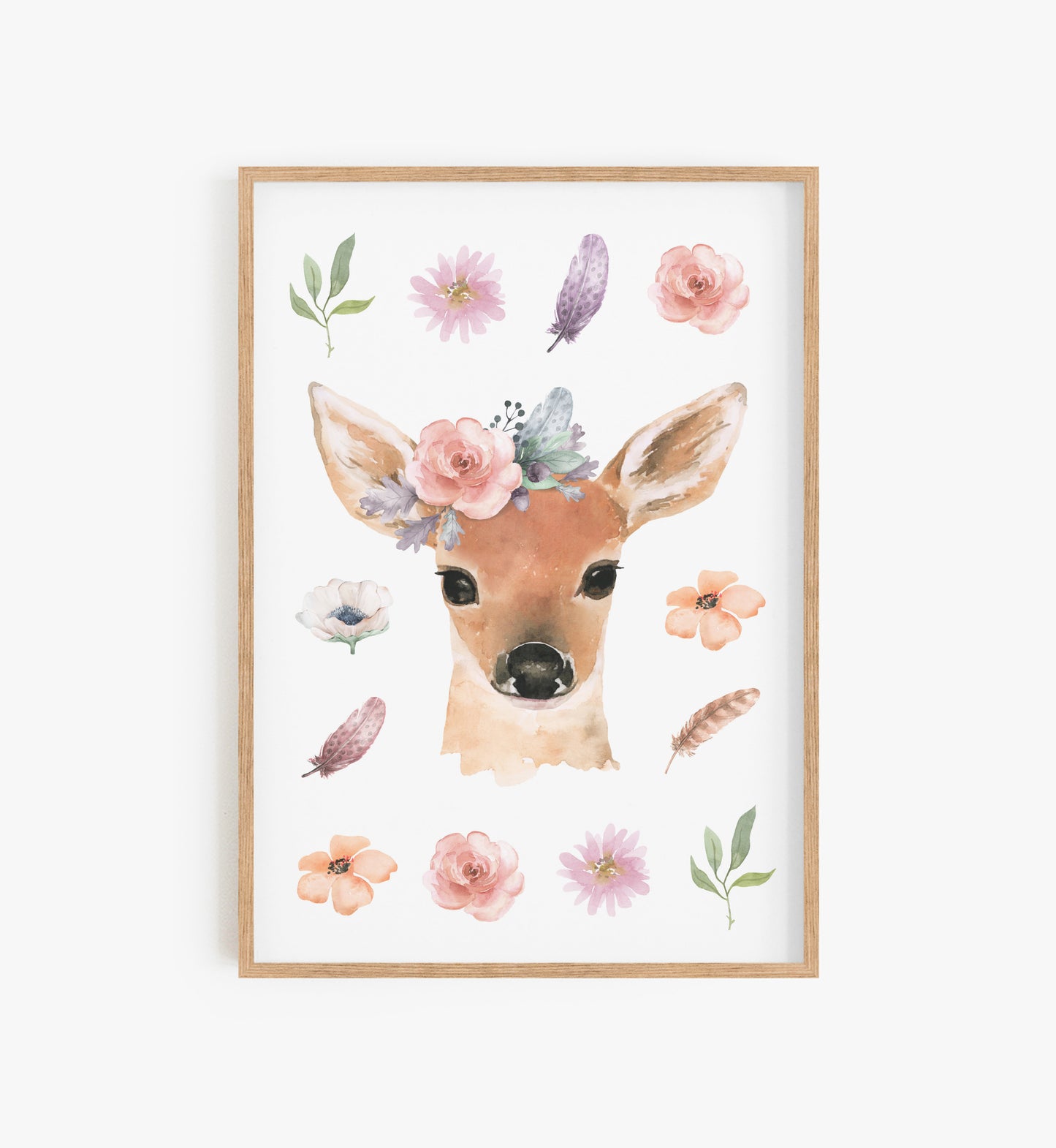 Woodland nursery wall art. Shop woodland animal wall décor, woodland prints, forest themed nursery, woodland nursery ideas and woodland animal nursery prints.