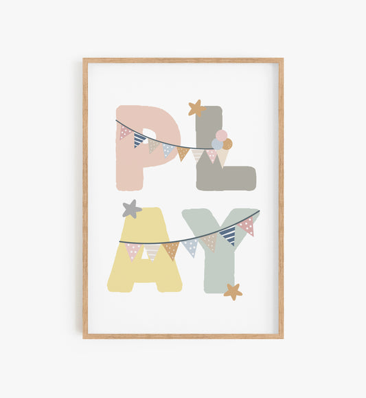 Childrens wall art prints uk