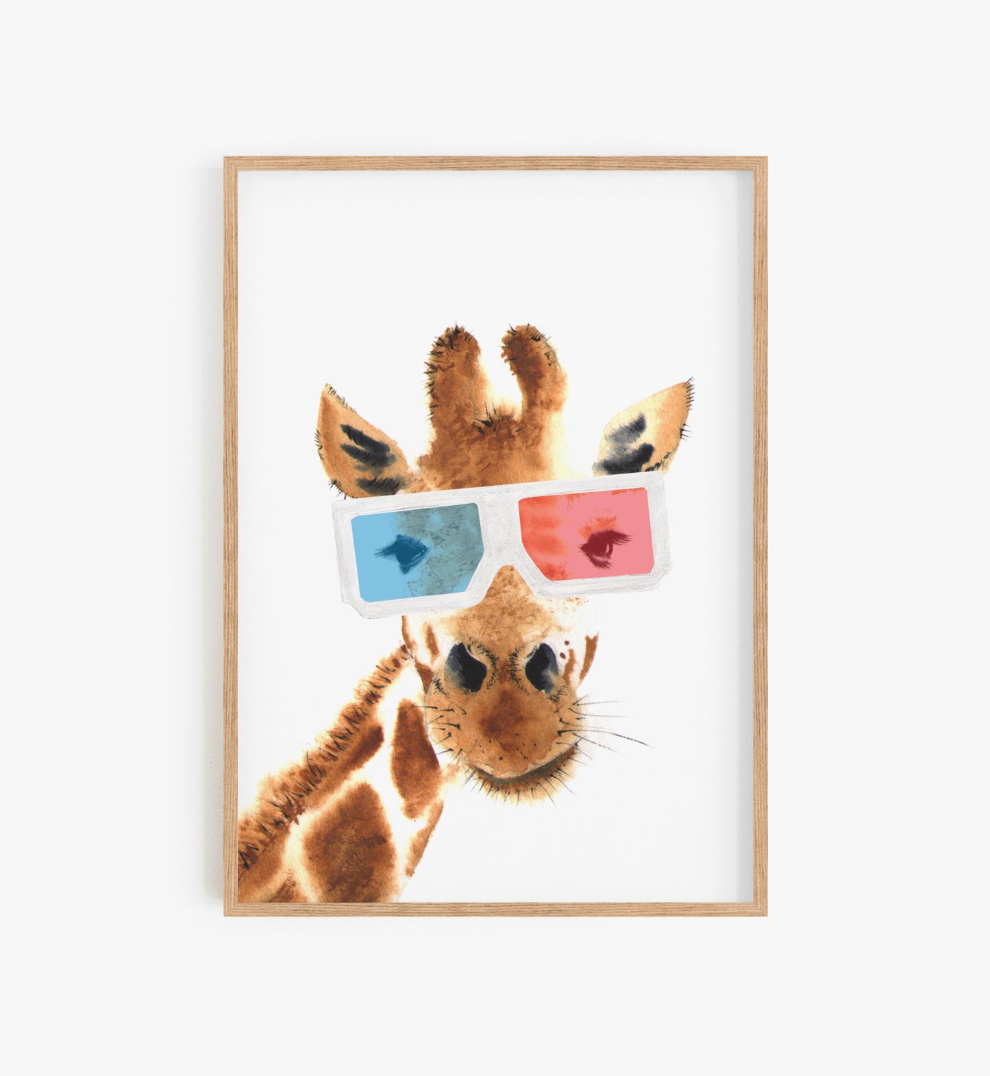 Giraffe print | Nursery wall décor | Giraffe picture for nursery