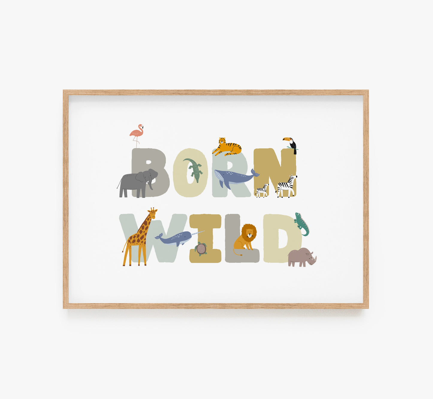 Born to be wild print | Born Wild Print | kids quote print | Quotes