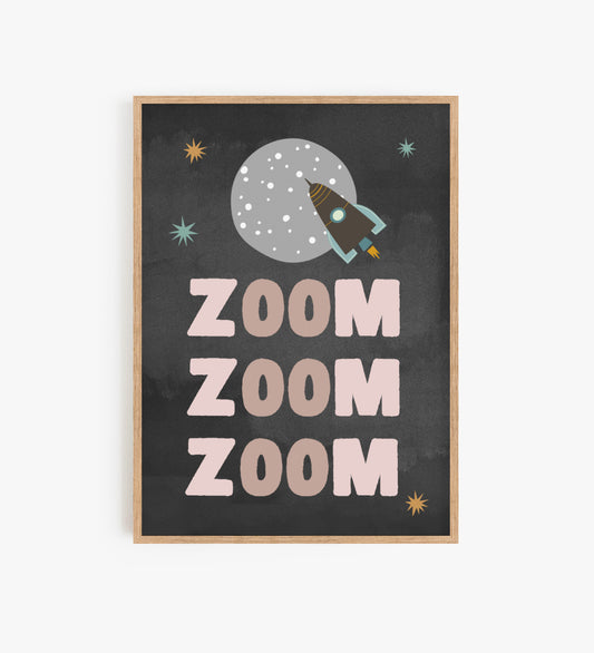 Space print set, Zoom quote print, Space print, Solar system prints, Space posters